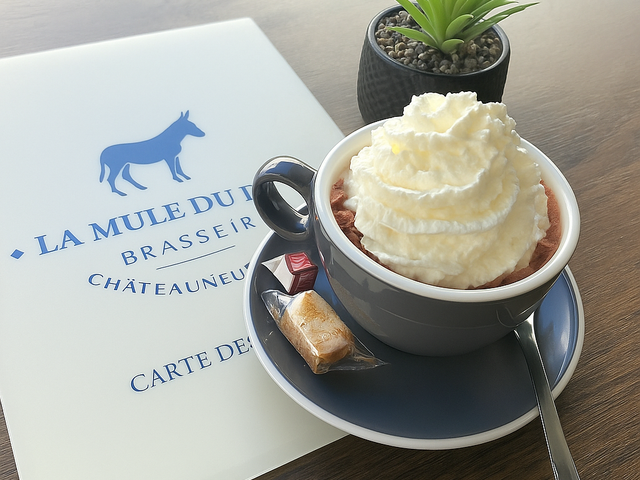 Brasserie La Mule du Pape Chocolat chaud