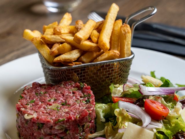 Brasserie La Mule du Pape Notre tartare de boeuf 180g